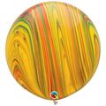 Mayflower Distributing 30 in. Traditional Agate Latex Balloon 91701